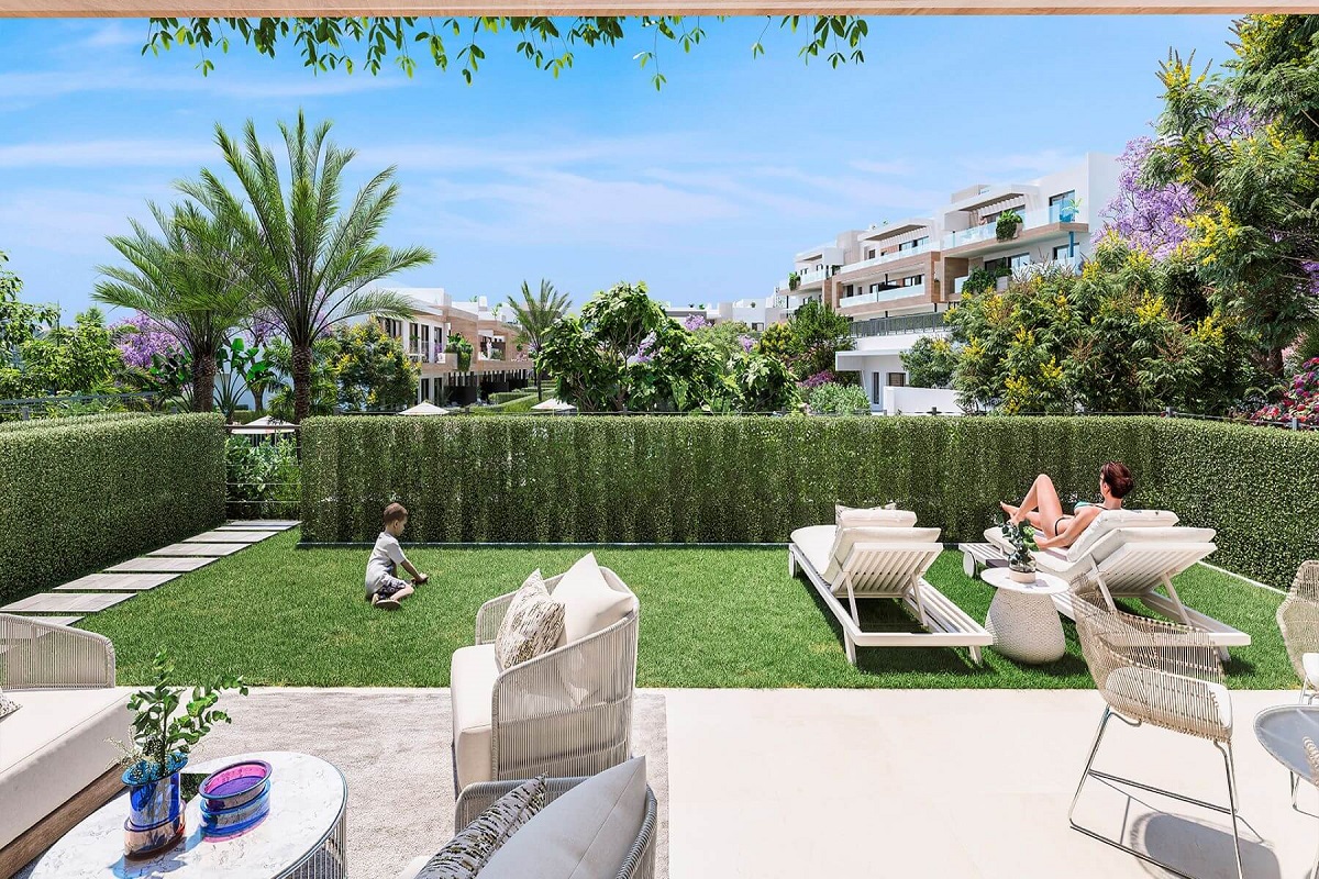 Apartment in Estepona with 3 bedrooms and 2 bathrooms 116m2