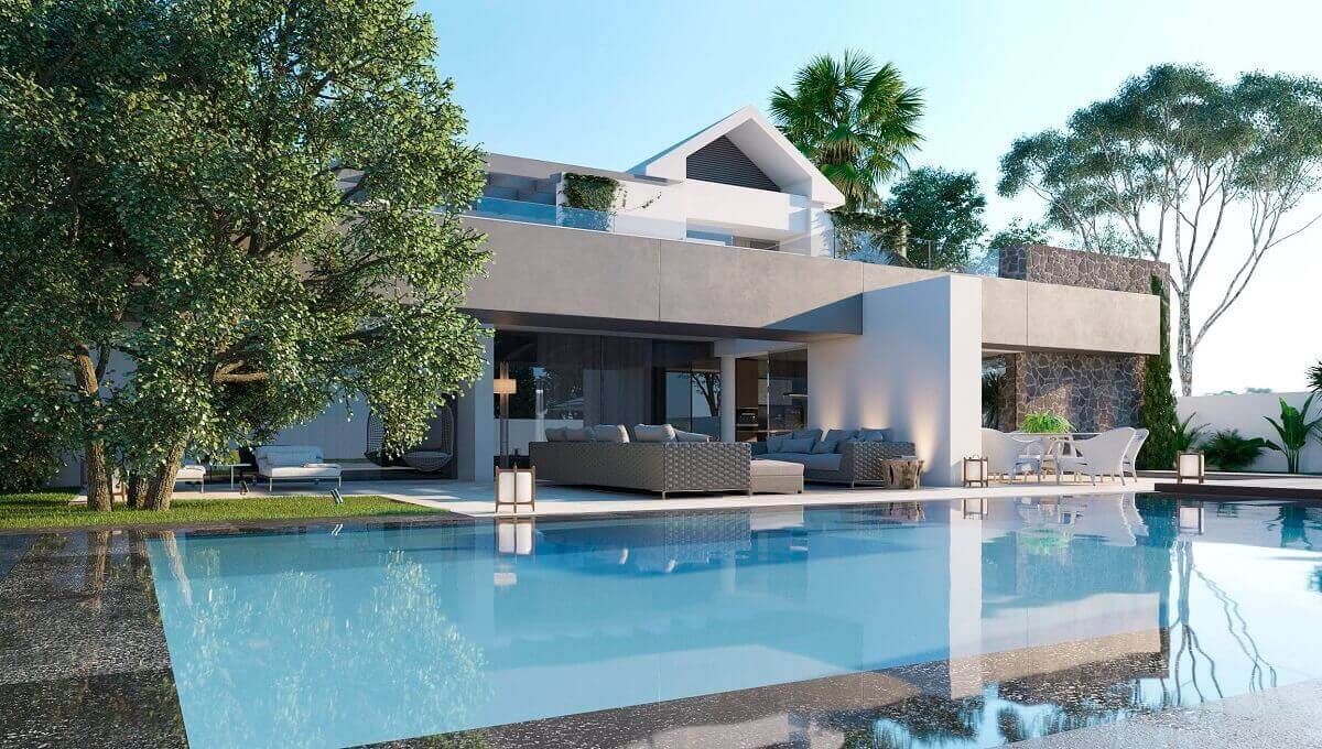 Villa in Estepona with 5 bedrooms and 5 bathrooms 438m2