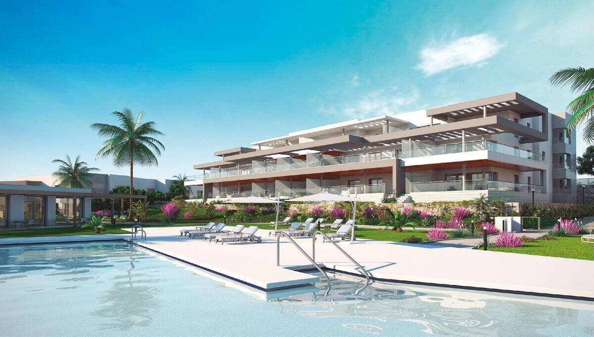 Penthouse in Estepona with 4 bedrooms and 3 bathrooms 138m2