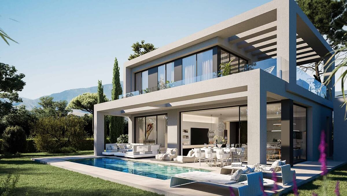 Villa in Benahavis with 4 bedrooms and 5 bathrooms 213m2