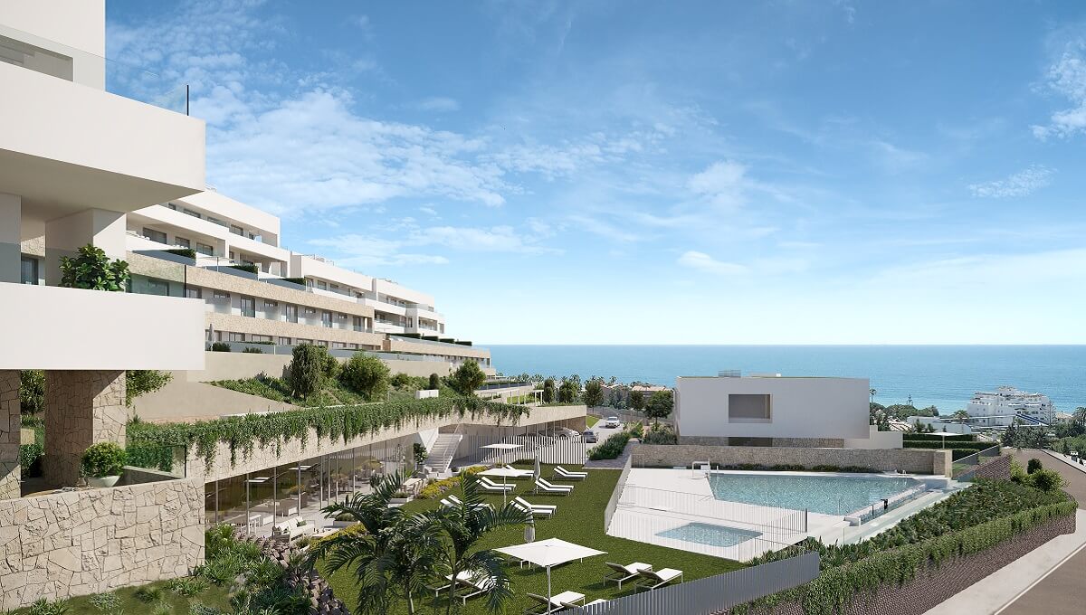 Apartment in Estepona with 3 bedrooms and 3 bathrooms 110m2