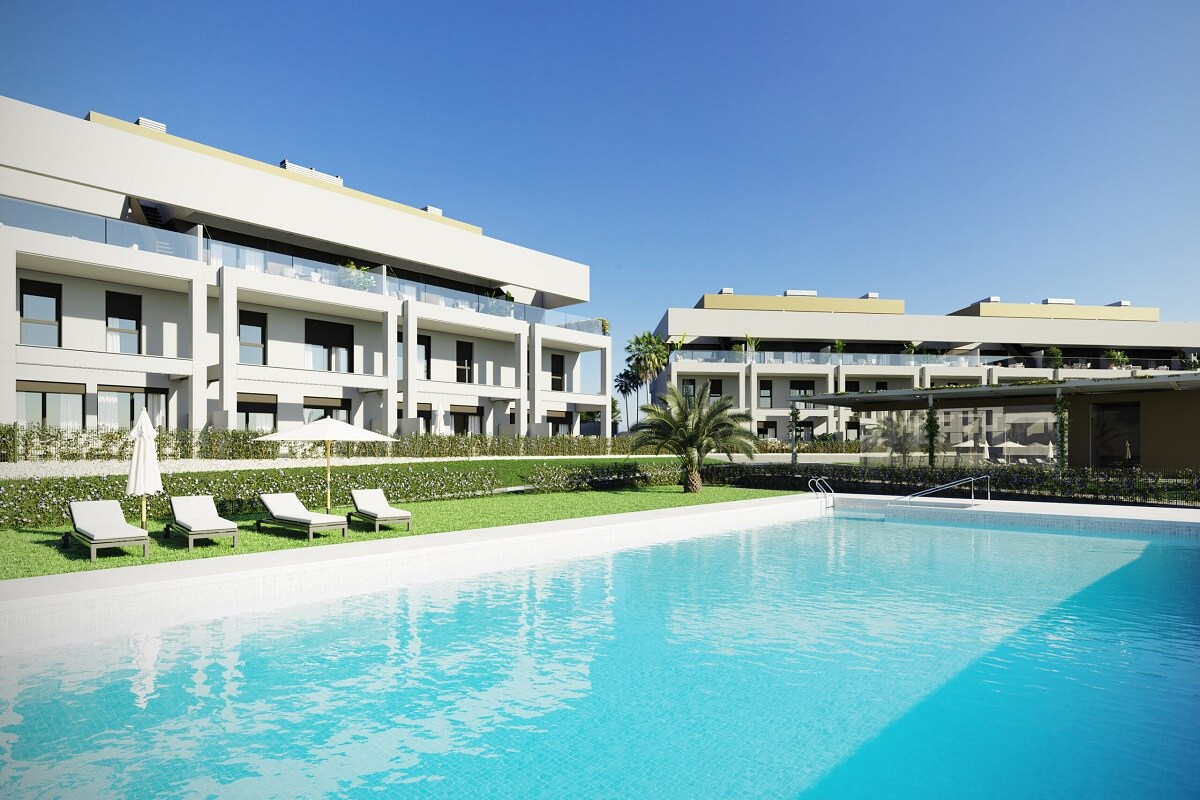 Apartment in Estepona with 3 bedrooms and 2 bathrooms 91m2