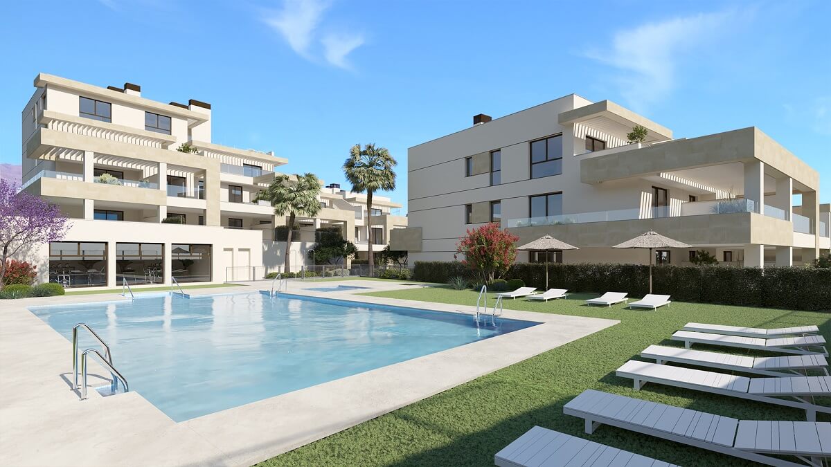 Apartment in Estepona with 1 bedrooms and 1 bathrooms 58m2