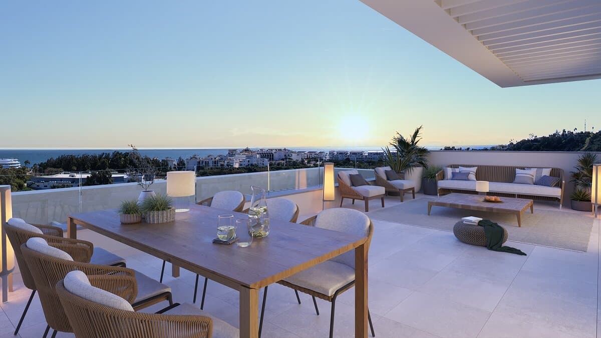 Apartment in Estepona with 3 bedrooms and 2 bathrooms 101m2