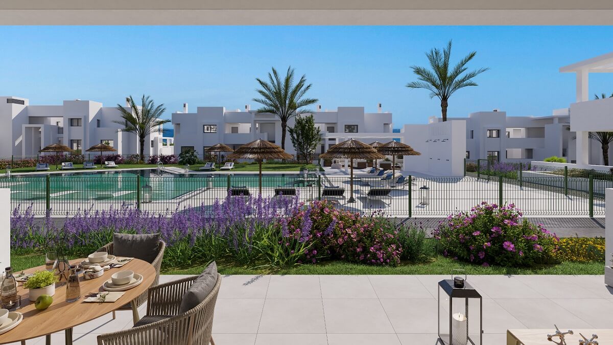 Apartment in Estepona with 2 bedrooms and 2 bathrooms 77m2