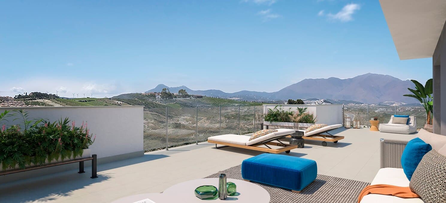 Penthouse in La Duquesa with 2 bedrooms and 2 bathrooms 120m2