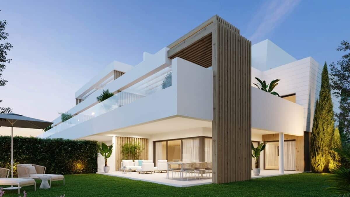 Apartment in Estepona with 2 bedrooms and 2 bathrooms 110m2