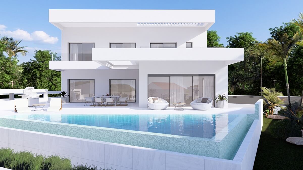 Villa in Estepona with 5 bedrooms and 3 bathrooms 207m2