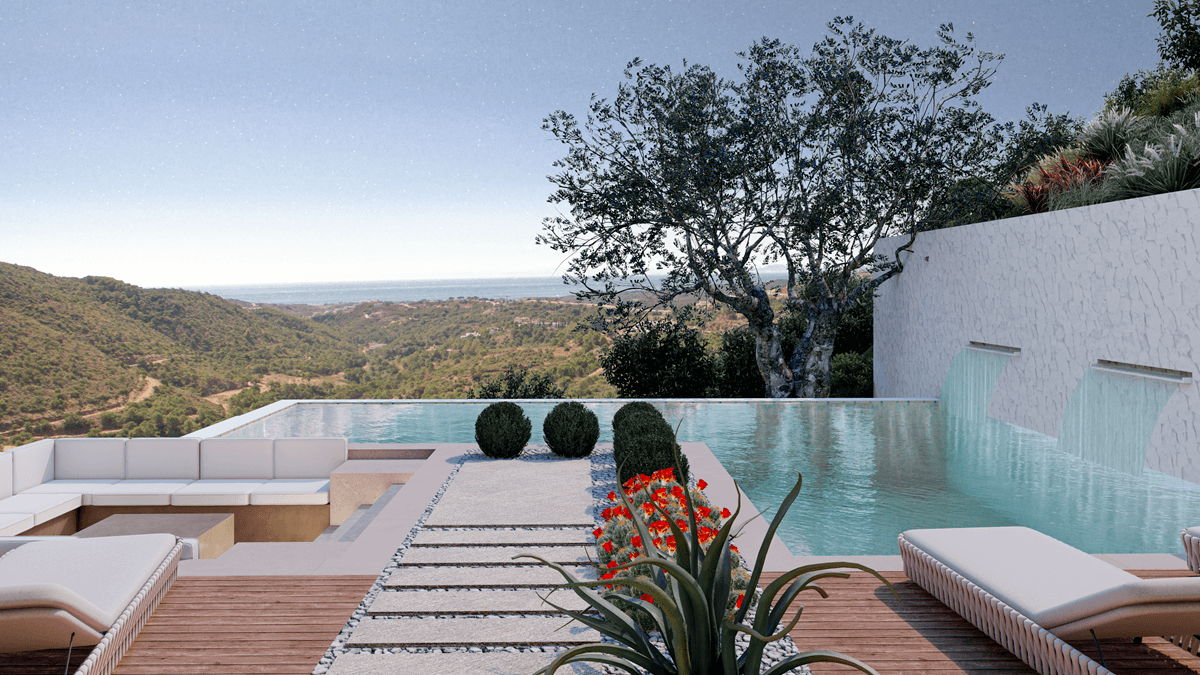 Villa in Benahavis with 5 bedrooms and 5 bathrooms 400m2