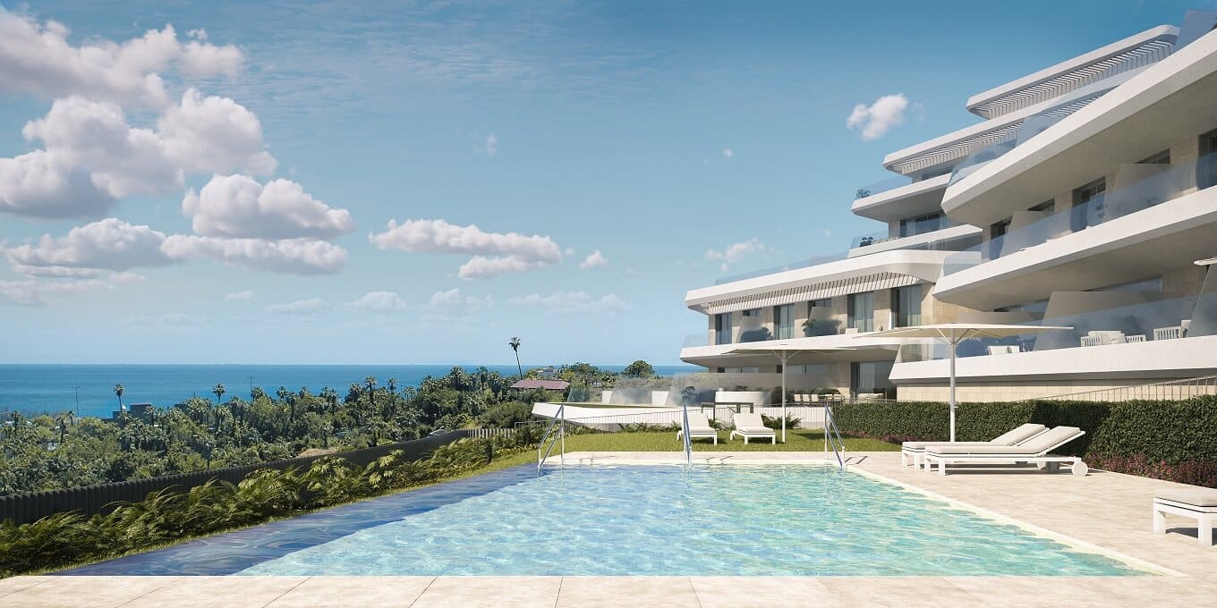 Penthouse in Estepona with 2 bedrooms and 2 bathrooms 108m2