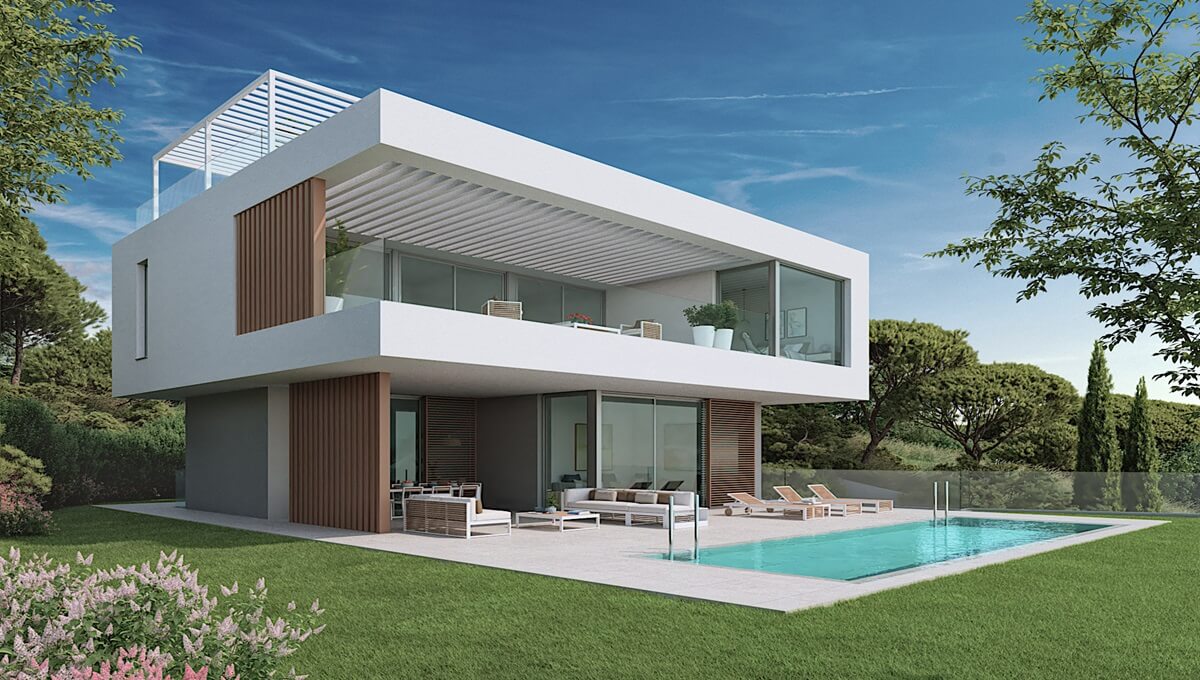 Villa in Estepona with 4 bedrooms and 4 bathrooms 634m2