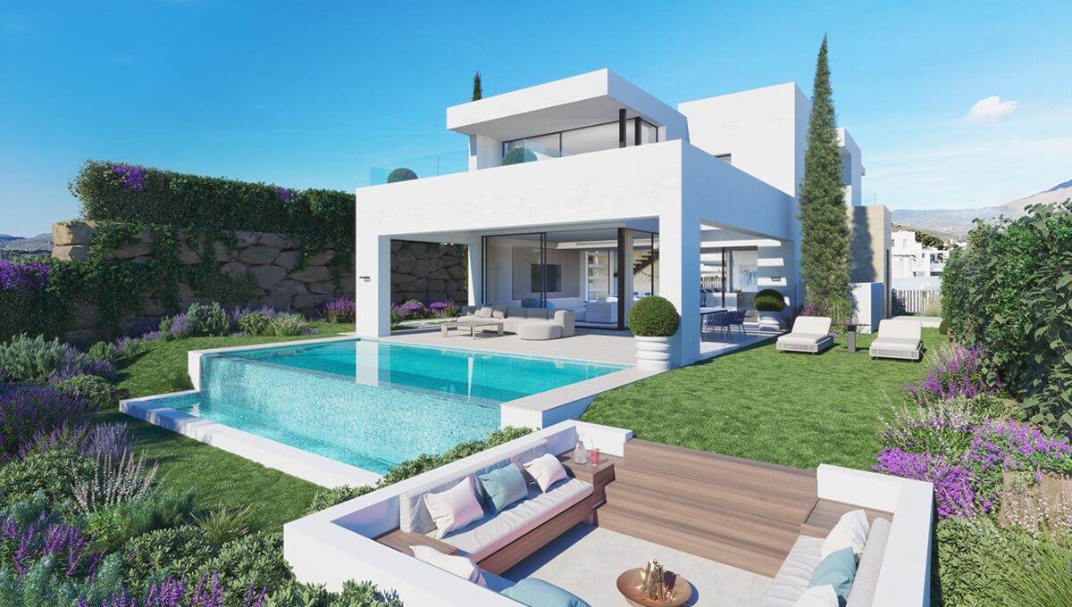 Villa in Estepona with 3 bedrooms and 4 bathrooms 414m2