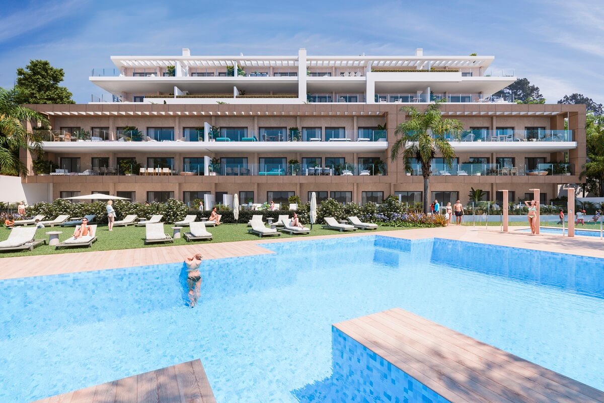 Apartment in Estepona with 2 bedrooms and 2 bathrooms 84m2