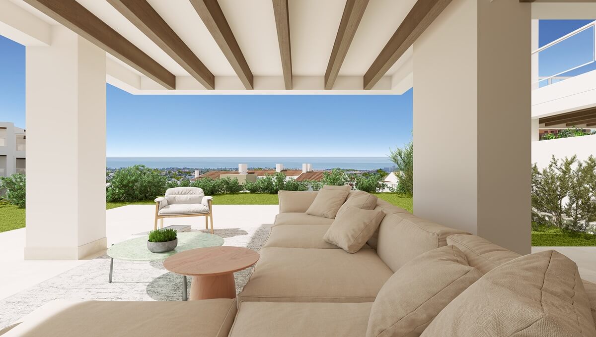 Apartment in Benahavis with 3 bedrooms and 2 bathrooms 118m2