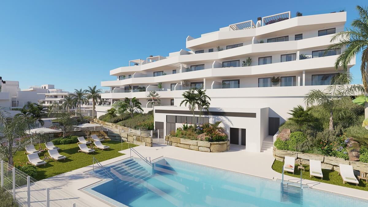 Apartment in Estepona with 2 bedrooms and 2 bathrooms 67m2