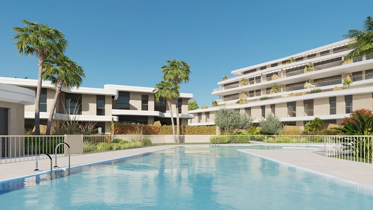 Apartment in Estepona with 2 bedrooms and 2 bathrooms 112m2