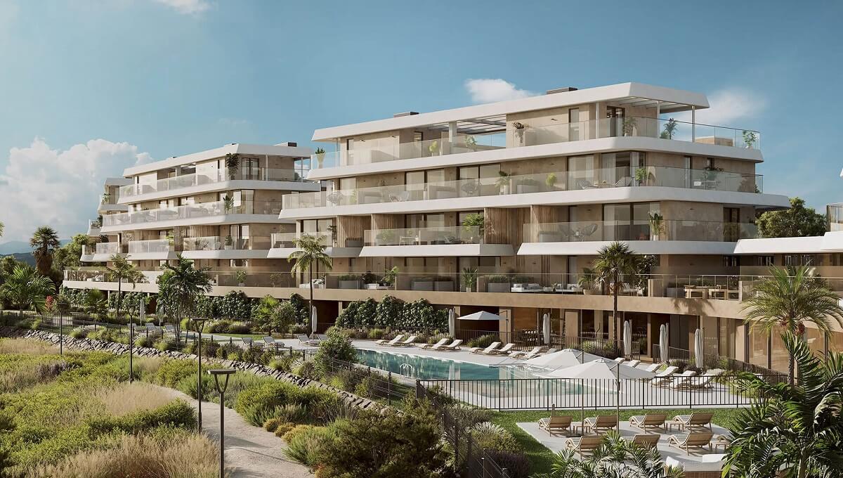 Apartment in Estepona with 3 bedrooms and 2 bathrooms 100m2