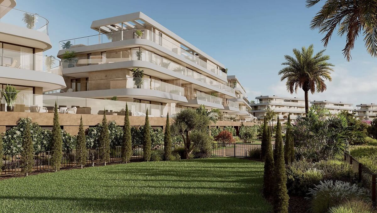 Apartment in Estepona with 2 bedrooms and 2 bathrooms 98m2